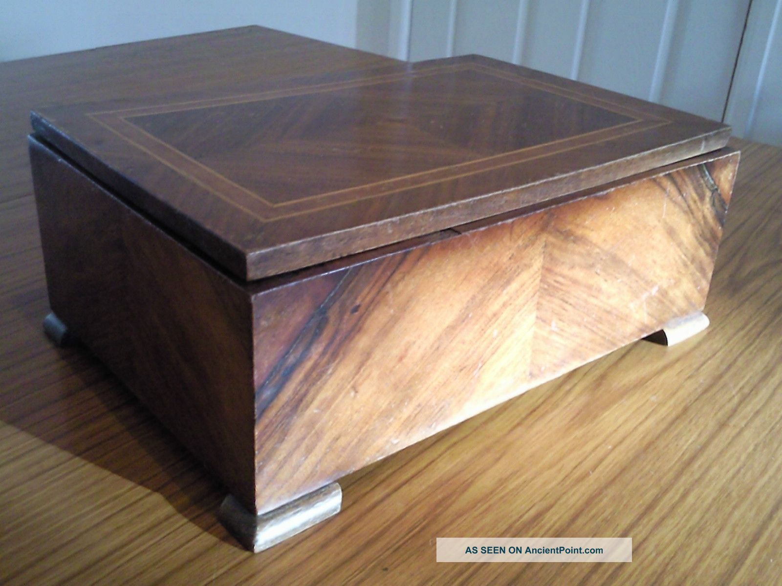 Antique / Wooden Jewelry Box Boxes photo