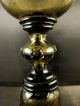 19th C Blown Green Roemer Glass With Bell Shaped Foot,  Prunts And Engraved Bowl Stemware photo 2