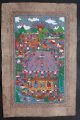 Mexican Amate Bark Painting Home Decor Wall Hanging Decorative Ethnic Folk Art Other photo 6