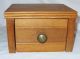 Vintage Antique Wood Box Cabinet 1 Large Drawer Spice Jewelry Coffee Advertising Boxes photo 2