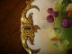 Antique 1890 ' S - Early1900 ' S Limoge Hand Painted Signed Charger Plate Gold Gilt Plates & Chargers photo 3