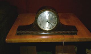 Classic Bulova Mantel Clock photo