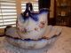 Antique Unusual Exquisite Wash Basin/bowl And Pitcher English Fine Porcelain Pitchers photo 11