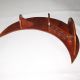 Antique/vintage Wooden What Not Shelf,  Quarter Moon,  3 Shelves,  Display Figurines Other photo 4