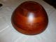 Gorgeous,  Large Vintage Wooden Bowl 5 1/2 