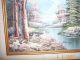 Vtg~fine Art~thick Oil Painting~landscape~signed J Hardy~mountain~lake~woods~wow Other photo 1