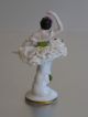 An Adorable German Kister Scheibe Porcelain Dancer Ballerina Lace Figurine Figurines photo 2