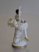 An Adorable German Kister Scheibe Porcelain Dancer Ballerina Lace Figurine Figurines photo 3