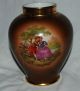 Zeh Scherzer Bavaria Vase With Signed Victorian Fragonard Courting Couple Vases photo 1