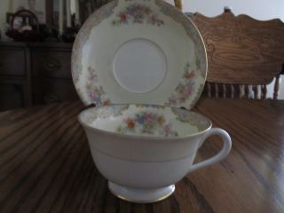 2 Sets Of Antique Noritake Occupied Japan Cups And Saucers photo