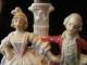 Porcelain Boudoir Lamp - 19th Century Giesshubel - 2 Figurines - Works - Germany 17189 Lamps photo 2