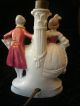 Porcelain Boudoir Lamp - 19th Century Giesshubel - 2 Figurines - Works - Germany 17189 Lamps photo 3