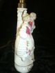 Porcelain Boudoir Lamp - 19th Century Giesshubel - 2 Figurines - Works - Germany 17189 Lamps photo 5
