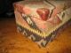 Wonderful Rare Vintage Kilm Table Storage Box Turkey Boxes photo 2