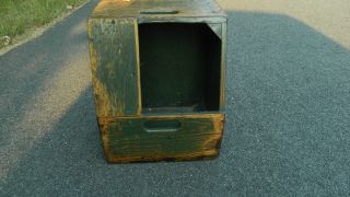 Vintage Wooden Electrician ' S Lineman Box photo