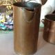 Antique Big Copper Primitive Kettle Watering Can Jug Pot Pitcher Handed Forged Metalware photo 6