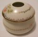 Antique Bavarian Hair Receiver Hand Painted With White Roses With Pink Centers Other photo 2