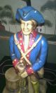 Vintage Ceramic Revolutionary War Soldier Table Lamp Lamps photo 4