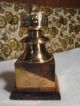Brass Oil Lamp For Table In Shape / No Dents / Wick Included Metalware photo 4