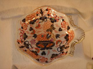 Antique 18th C.  English Scalloped Shaped Chinese Imari Export Style Bowl / Dish photo