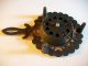 Antique Electric Cast Iron Trivet/hot Plate.  With Copper Heating Element. Metalware photo 1