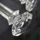 Crystal Clearl Glass Antique Knife Rests Originals Set Of 3 Other photo 2