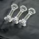 Crystal Clearl Glass Antique Knife Rests Originals Set Of 3 Other photo 3