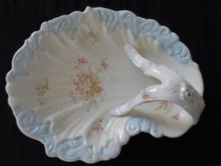 Limoges Scalloped Vintage Plate photo
