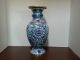 Lovely Light Blue Purple Blue Turquoise Red And Lavender Colored Cloisonne Vase Other photo 7