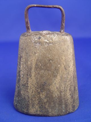 Antique Cow Bell Ox Bell Metal photo