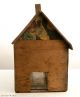Folk Art House - Made From Fruit Crate - One Of Two Boxes photo 2