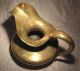Fabulous Egidio Casagrande Italy Borgo Trento Hammered Brass Copper Pitcher Vase Metalware photo 4