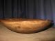 Antique Wood Dough Fruit Bowl Primitive Woodenware Hand Turned Treen Folk Art Bowls photo 1