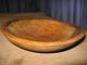 Antique Wood Dough Fruit Bowl Primitive Woodenware Hand Turned Treen Folk Art Bowls photo 3