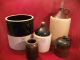Antique 1/2 Gallon Canning Crock - 1800 ' S - Salt Glazed Crocks photo 8