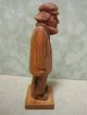 Vintage Wood Carving Ronald Van Tassel Carved Sea Captain Digby Ns Canada Carved Figures photo 3