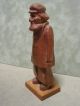 Vintage Wood Carving Ronald Van Tassel Carved Sea Captain Digby Ns Canada Carved Figures photo 5