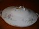 Antique Havilland Limoges France China Floral Lidded Casserole Vegetable Tureen Tureens photo 3