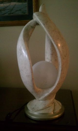 Mid Century Eames Era Sculpture Lamp photo