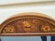 49975 Large Arched Top Inlaid Floral Urn Marquetry Mirror Mirrors photo 1