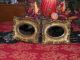 Matched Pair Of Vintage Ornate Mirrors With Antique Gold Frames Mirrors photo 1