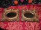 Matched Pair Of Vintage Ornate Mirrors With Antique Gold Frames Mirrors photo 7