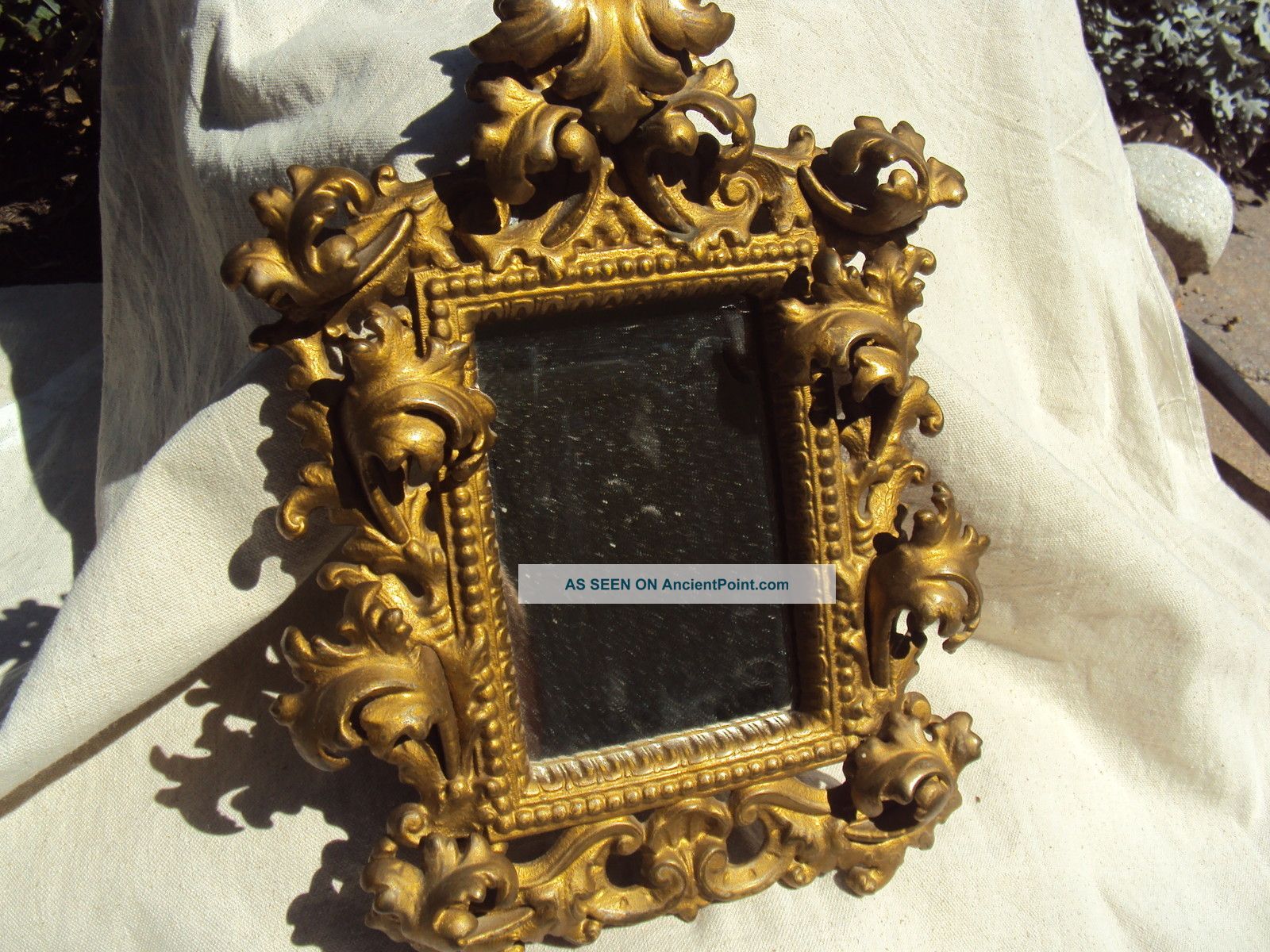 Fancy Antique Ornate Cast Iron Gothic Victorian Baroque Scroll