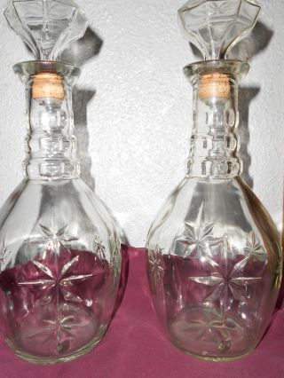 2 1960 ' S Vintage Liquor Decanter ' S By Owens Bottle Company ' S photo