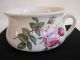 Vintage Chamber Pot Portmeirion Stoke On Trent Pottery Rose Floral Made England Chamber Pots photo 4