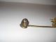 Antique Brass Coach Carriage Accented Handle Candle Snuffer - 8 