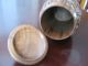 Vintage Hand Carved Wood Container Other photo 1
