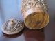 Vintage Hand Carved Wood Container Other photo 2