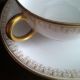 Uc Limoges 2 Handled Bouillon Cream Soup Cup & Saucer Marshall Fields Chicago Cups & Saucers photo 1