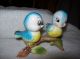 Two Blue Birds Ceramic Figurines Figurines photo 2